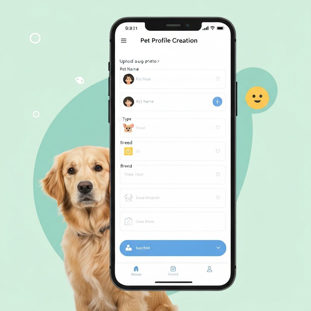 Create your pet's profile